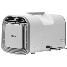 VEVOR Portable Air Conditioner, 4250 BTU 3-Speed Air Conditioning Unit with 24H Timer, Air Portable AC Adjustable from 16-32 C, Compatible with AC/DC