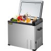 VEVOR 12 Volt Refrigerator, Portable Refrigerator -4 to 68 F With APP Control Car Compressor Fridge Cooler 12V/24V DC and 110-220V AC For Camping