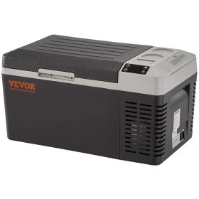VEVOR Car Refrigerator, 12 Volt Car Refrigerator Fridge, 21 QT/20 L Single Zone Portable Freezer, -4-50 F Adjustable Range