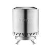 VEVOR Tabletop Fire Pit,6 inch Stainless Steel Tabletop Fireplace Indoor Outdoor,Portable Rubbing Alcohol Burner Smores Maker
