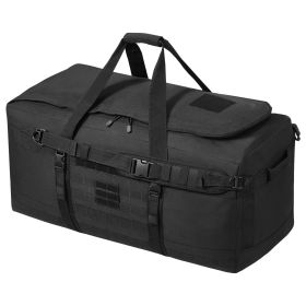 Tactical Duffle Bag, 100L Gym Bag Duffle with Molle Design and Multi-mesh Bag, Military Travel Bag for Men and Women, Tactical Gear Bag for Overnight