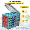 VEVOR 12 Volt Refrigerator, 58 Qt Car Refrigerator, Dual Zone Portable Freezer, Cooler Compressor Freezer with 12/24V DC and 110-240V AC