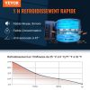 VEVOR Car Refrigerator, 12 Volt Car Refrigerator Fridge, 58 QT/55 L Dual Zone Portable Freezer, -4-50 Fahrenheit Adjustable Range