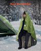 VEVOR Camping Blanket, Large Warm Stadium Blanket, Waterproof & Windproof, 330GSM Polyester Fleece, Flame Retardant, Great for Outdoors, Picnics